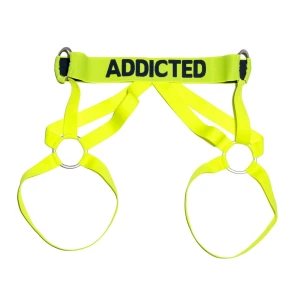 Addicted NEON LEG HARNESS- Gumowa uprząż na uda ADF174 C-31 neonowa