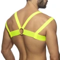 Addicted NEON MULTI BAND HARNESS- Gumowa uprząż na tors ADF173 C-31 neonowa