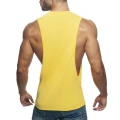 Addicted Klasyczny tank top AD957 C-03 żółty