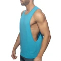 Addicted Klasyczny tank top AD957 C-08 turkusowy