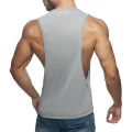 Addicted Klasyczny tank top AD957 C-11 szary