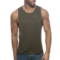 Addicted Klasyczny tank top AD957 C-12 wojskowy khaki