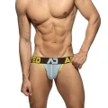 Addicted Jockstrap Push-Up NAKED FEELING AD1361 C-23 niebieska kieszeń