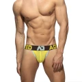 Addicted Jockstrap Push-Up NAKED FEELING AD1361 C-03 żółta kieszeń