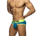Addicted Slipokąpielówki 2w1 Swimderwear z PushUp AD1428 C-27 niebieskie