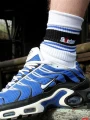 Sk8erboy Deluxe Socks z niebieskimi paskami