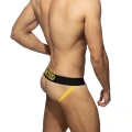 Addicted COTTON FETISH JOCK Bawełniane Jockstrapy AD2329 C-03 żółte
