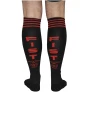 Mister B Cruising Football Socks FIST Black- Skarpety Czarne FIST