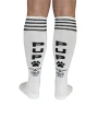 Mister B Cruising Football Socks PUP White- Skarpety Białe PUP