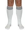 Mister B Cruising Football Socks PUP White- Skarpety Białe PUP