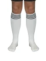 Mister B Cruising Football Socks SLUT White- Skarpety Białe SLUT