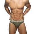 Addicted Męskie slipy kąpielowe ADS410 C-12 khaki