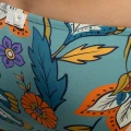 Addicted Męskie bikini kąpielowe z dużą kieszenią ADS405 C-26 kobaltowe