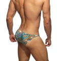 Addicted Męskie bikini kąpielowe z dużą kieszenią ADS405 C-26 kobaltowe