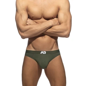 Addicted Majtki męskie Bamboo - khaki AD1495 C-12