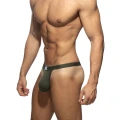 Addicted Seksowne stringi męskie Bamboo - khaki AD1500 C-12