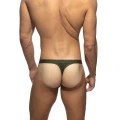Addicted Seksowne stringi męskie Bamboo - khaki AD1500 C-12