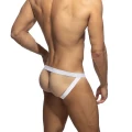 Addicted Wygodny jockstrap Bamboo - biały AD1499 C-01
