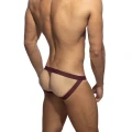 Addicted Wygodny jockstrap Bamboo - bordowy AD1499 C-29