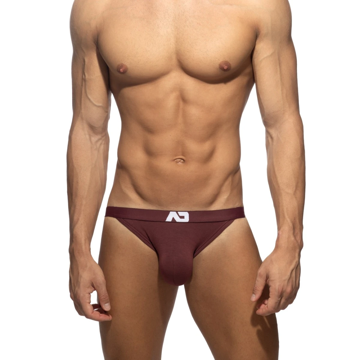 Addicted Wygodny jockstrap Bamboo - bordowy AD1499 C-29