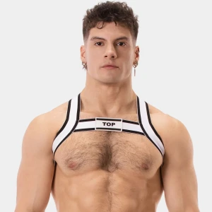 Barcode Harness TOP biało-czarny 92432 C-204