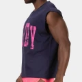 Barcode Tank Top Daddy granatowy 92523 C-420