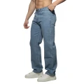 Addicted Jeansy męskie baggy niebieskie AD1398 C-500