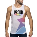 ES Collection Tank top Maspalomas Winter Pride biały PU771 C-01