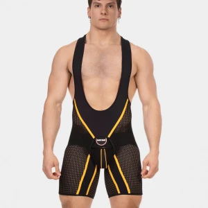 Barcode Chaps Singlet Krish 92444 C-102 czarno-żółty