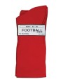 Mister B Football socks red