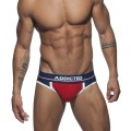 Addicted PUSH UP Sport Jock AD744 C-06 red pocket